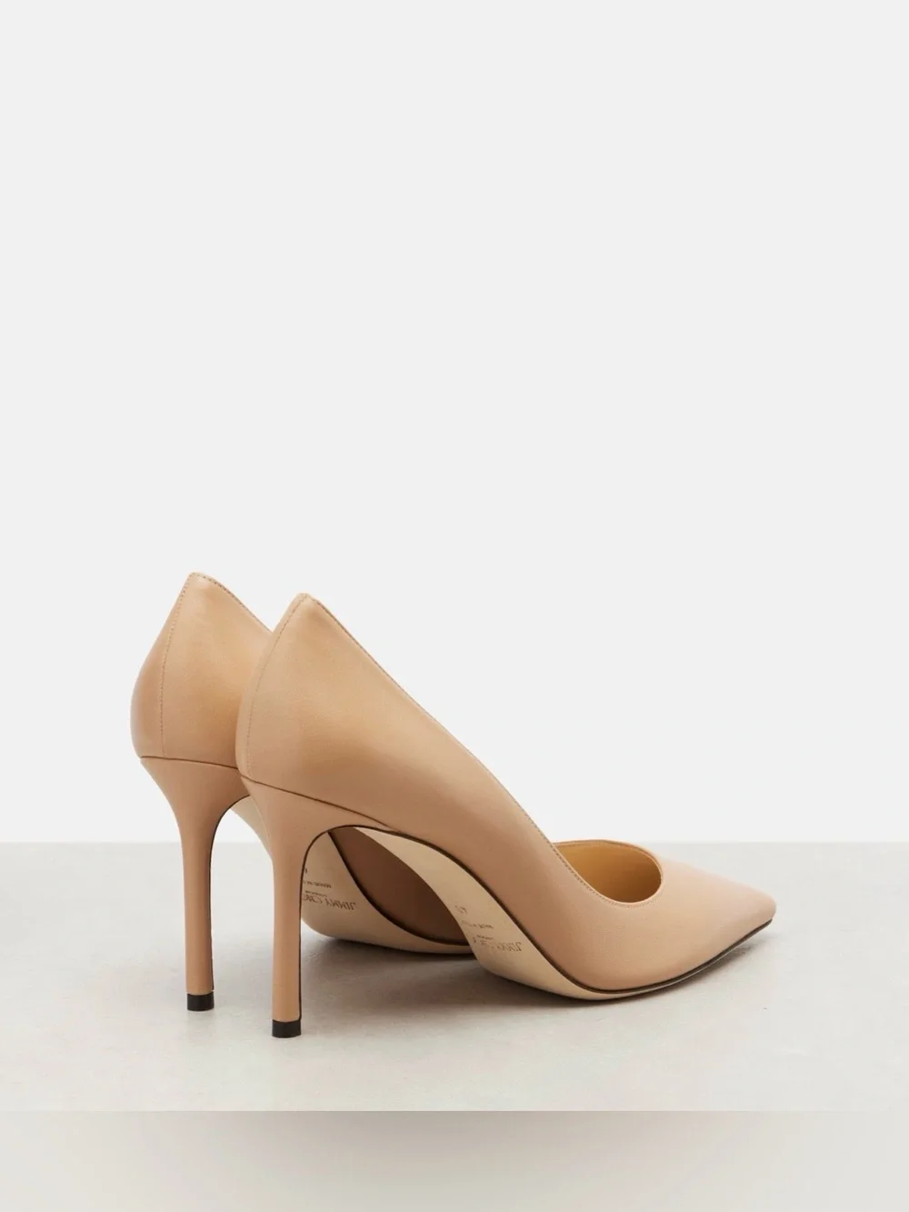 NWT Authentic Jimmy Choo Romy 85 Leather Pump Size 38.5